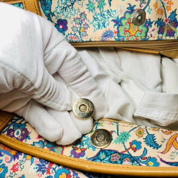 🎉 SALE 🎉 Etro Paisley Print Canvas Tote Bag - Picture 16 of 17